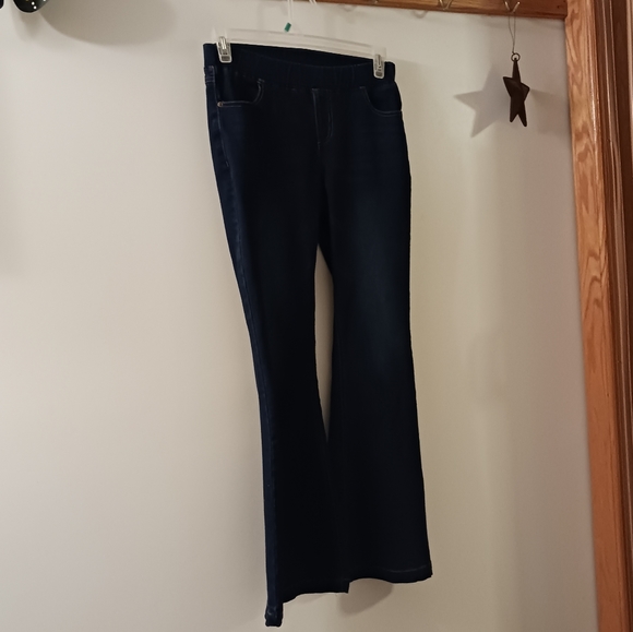 Jvini Stretch Jeans Size M Dark Wash Pull On - Picture 1 of 4